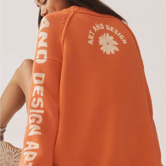 PRINTED CREW-NECK SWEATER - Picture 2 of 4